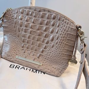 Brahmin Georgina small crossbody bag. Pre-loved.